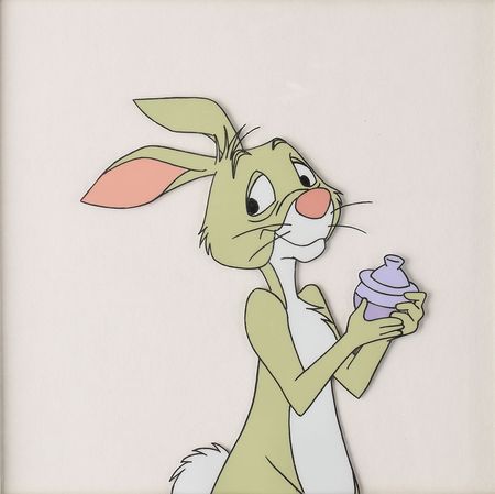 Lot #1039 Winnie the Pooh, Rabbit, and Christopher Robin production cels from The New Adventures of Winnie the Pooh Production Cels - Image 4