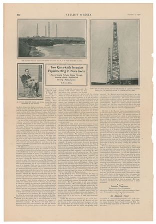 Lot #207 Alexander Graham Bell: Graham Bell invites Marconi to visit while in Nova Scotia - Image 2