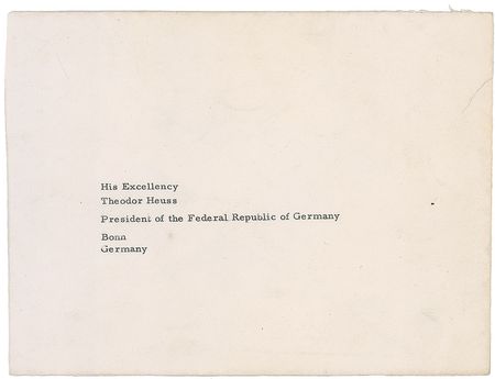 Lot #238 Haile Selassie: Rare official state letter from Ethiopia?s emperor to Germany?s president - Image 2