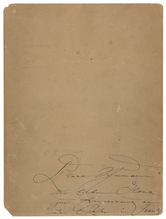 Lot #565 Clara Schumann Signed Photograph - Image 3