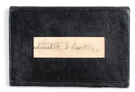 Lot #254 Robert Falcon Scott: The Antarctic explorer?s bank ledger, recording pay from the HMS ?Majestic? and ?Nat Antarctic Exped? - Image 1
