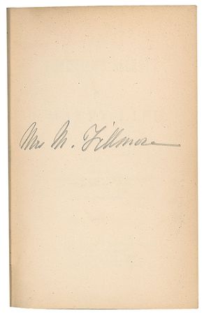 Lot #107 Caroline Fillmore Book - Image 1