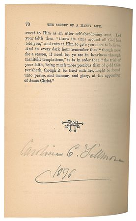 Lot #107 Caroline Fillmore Book - Image 3