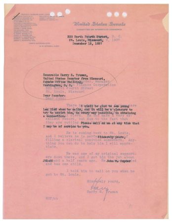Lot #169 Harry S. Truman - Image 2