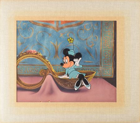 Lot #996 Minnie Mouse production cel from Walt Disney's Disneyland Production Cel - Image 1