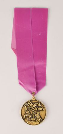 Lot #915 Sword in the Stone presentation medal from Disneyland Medal - Image 2