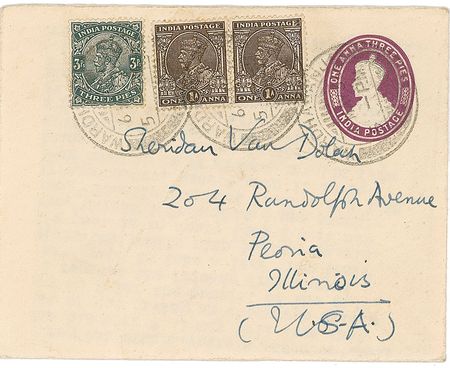 Lot #196 Mohandas Gandhi: Rare autograph from 