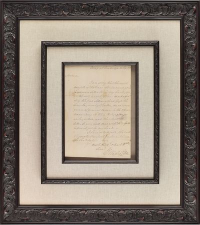 Lot #1 George Washington: In the heat of the 1775 siege of Boston, Washington sends apologies for postal censorship to Anna Maria Clifton - Image 3