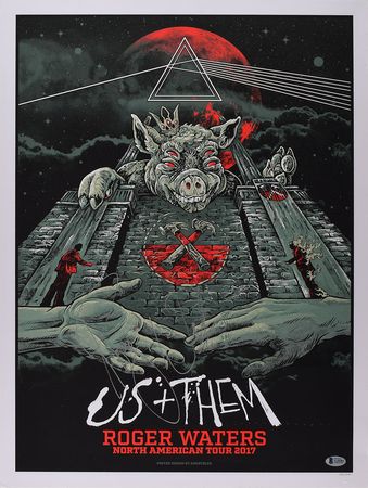 Lot #671 Pink Floyd: Roger Waters Print - Image 1