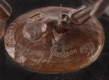 Lot #471 Harry Jackson: Sought-after bronze 