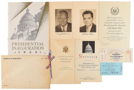 Lot #104 Dwight D. Eisenhower Inaugural Ephemera - Image 2