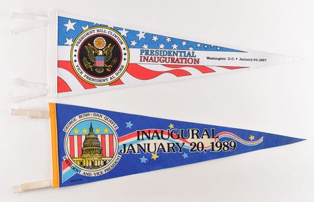 Lot #150 Presidential Pennants Pennants - Image 1