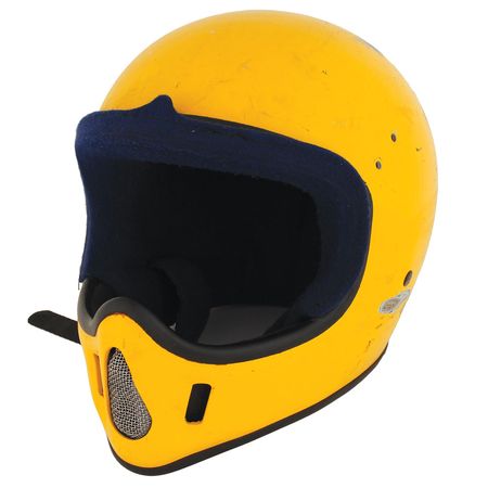 Lot #8110  Calgary 1988 Winter Olympics: Dudley Stokes’s Qualifier-Worn Jamaican Bobsled Helmet - Image 1