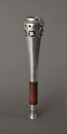 Lot #8075  Mexico City 1968 Summer Olympics ‘Aluminum Silver-Colored’ Torch - Image 1