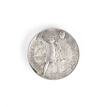 Lot #8017  Stockholm 1912 Summer Olympics Silver Winner?s Medal with Case - Image 2