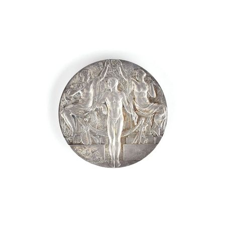 Lot #8017  Stockholm 1912 Summer Olympics Silver Winner?s Medal with Case - Image 3