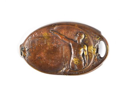 Lot #3024  Paris 1924 Summer Olympics Ashtray - Image 1