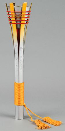Lot #8132  Nagano 1998 Winter Olympics Torch - Image 1