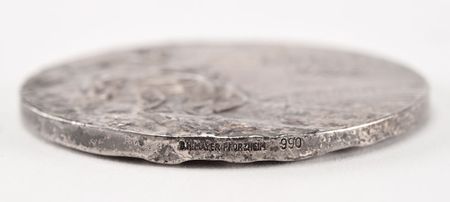 Lot #8042  Berlin 1936 Summer Olympics Silver Winner's Medal - Image 3
