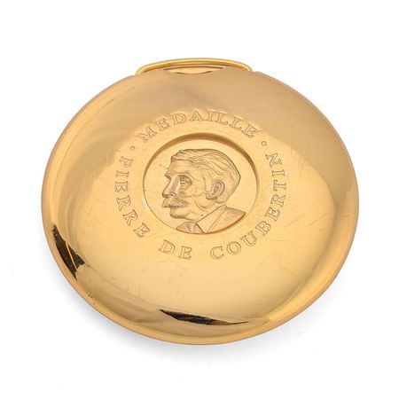 Lot #8131  Pierre de Coubertin Medal - Image 2