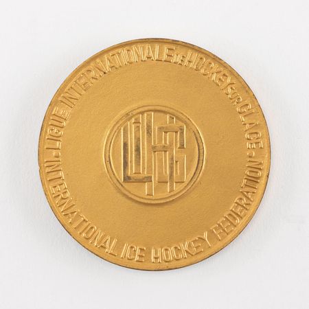 Lot #8057  Squaw Valley 1960 Winter Olympics / World Championship Hockey Gold Winner?s Medal - Image 2