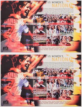 Lot #8163  1999 FIFA Women's World Cup Team USA Signed Program - Image 5