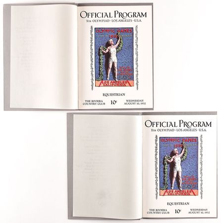 Lot #8106  Los Angeles 1984 Summer Olympics Equestrian Programs - Image 2