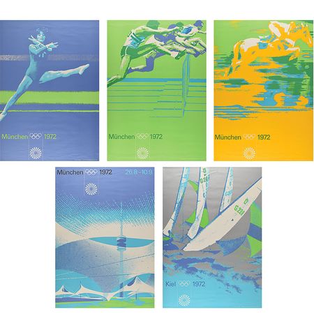 Lot #8083  Munich 1972 Summer Olympics Group of