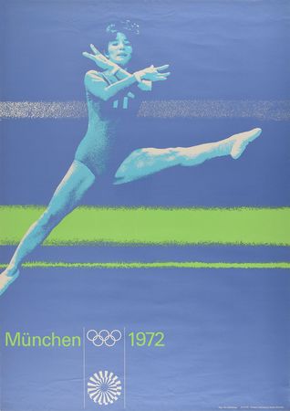 Lot #8083  Munich 1972 Summer Olympics Group of (5) Posters - Image 2