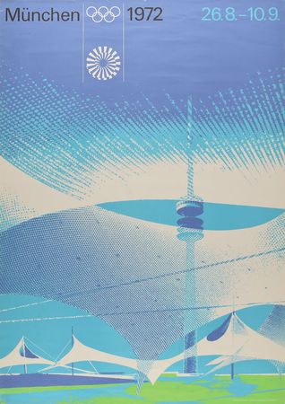 Lot #8083  Munich 1972 Summer Olympics Group of (5) Posters - Image 5