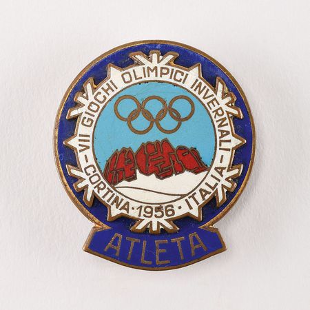 Lot #8053  Cortina 1956 Winter Olympics