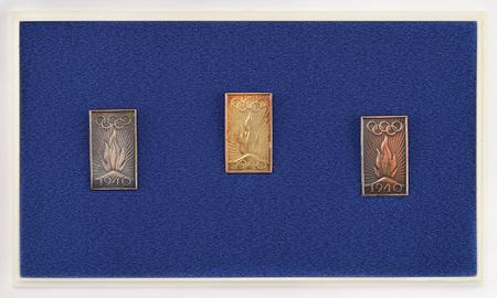 Lot #8047  Helsinki 1940 Summer Olympics Pin Set