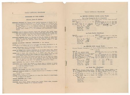 Lot #8009  St. Louis 1904 Summer Olympics Program - Image 2