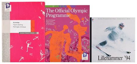 Lot #8122  Lillehammer 1992/1994 Winter Olympics Publications - Image 1
