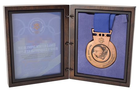 Lot #8173  Salt Lake City 2002 Winter Olympics Bronze Winner's Medal - Image 5