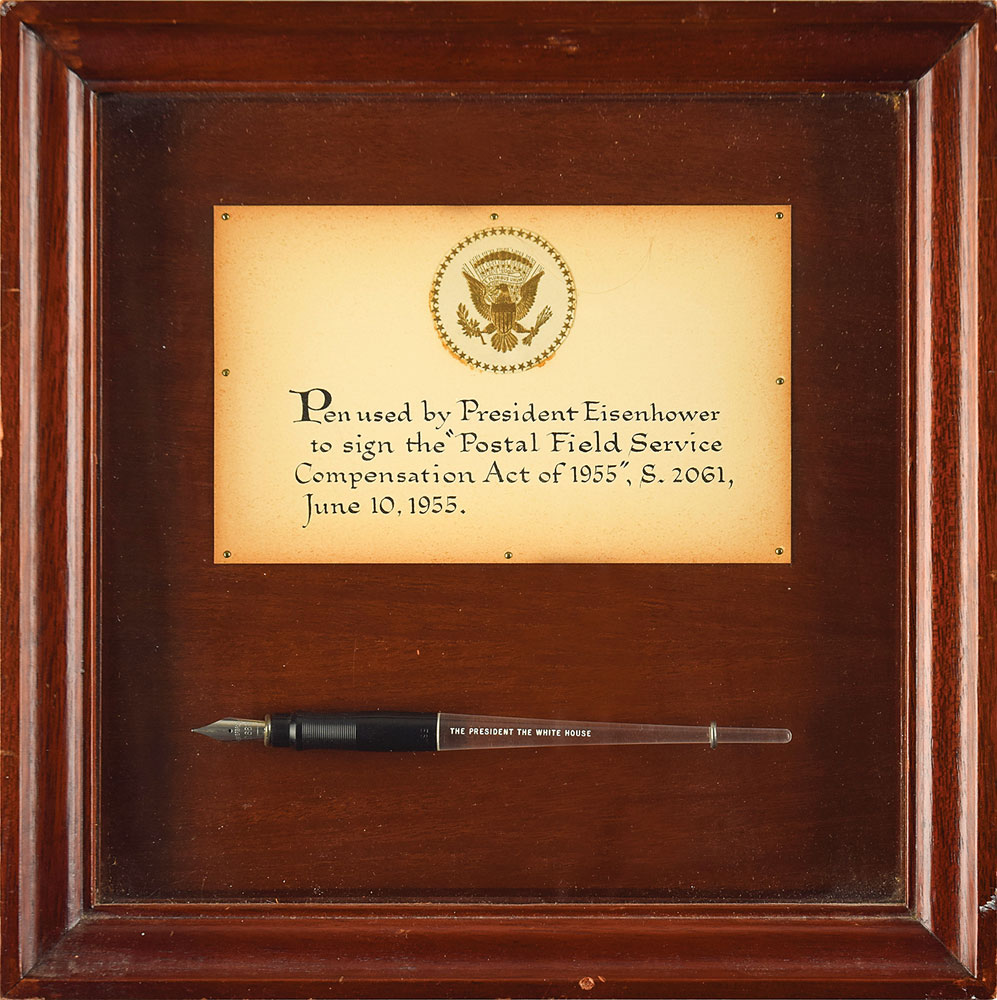 Lot 4103 Dwight D. Eisenhower Bill Signing Pen