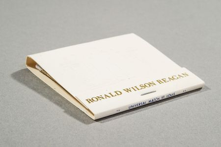 Lot #295 Ronald Reagan Matchbook - Image 1