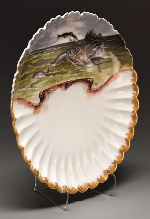 Lot #4008 Rutherford B. Hayes White House Limited Edition 'Striped Bass' Plate - Image 2