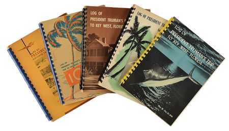 Lot #4101 Harry S. Truman Signed Key West Logbook - Image 2