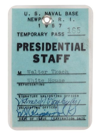 Lot #4110 Dwight D. Eisenhower White House Doodle - Image 2