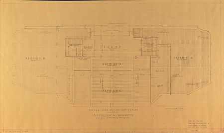 Lot #4095 Harry S. Truman 1949 Inaugural Blueprints - Image 1