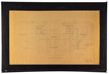 Lot #4095 Harry S. Truman 1949 Inaugural Blueprints - Image 2