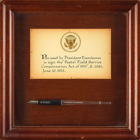 Lot #4103 Dwight D. Eisenhower Bill Signing Pen - Image 1