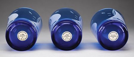 Lot #4022 Franklin D. Roosevelt's Group of (3) Sailboat Tumblers - Image 2
