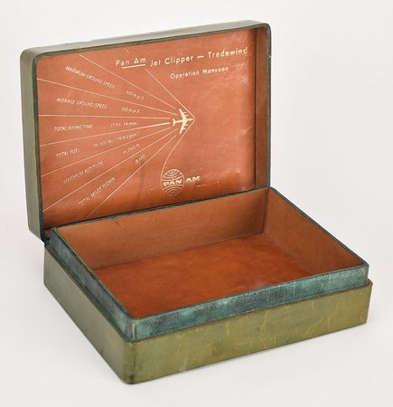 Lot #4102 Dwight D. Eisenhower 'Operation Monsoon' Cigarette Box - Image 2