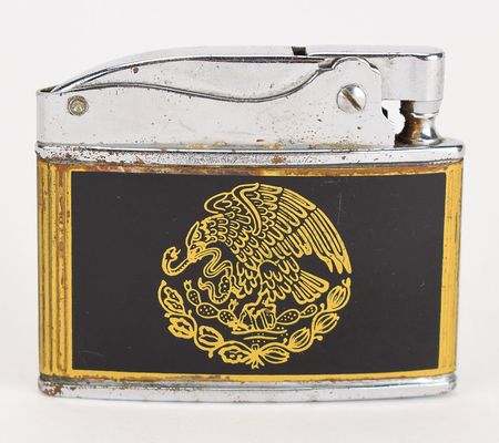 Lot #4113 John F. Kennedy 1962 Mexico Meeting Rolex Lighter and Cigarette Case - Image 3