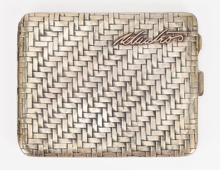 Lot #4113 John F. Kennedy 1962 Mexico Meeting Rolex Lighter and Cigarette Case - Image 4