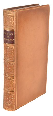 Lot #4049 John Quincy Adams Signed Book: 'Letters on the Masonic Institution' - Image 4
