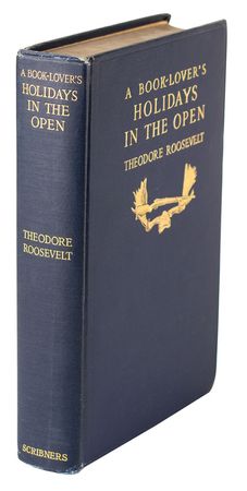 Lot #4070 Theodore Roosevelt Signed Book: 'A Book Lover's Holidays in the Open' - Image 5