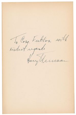Lot #4096 Harry S. Truman Collection of (24) Signed Books - Image 3